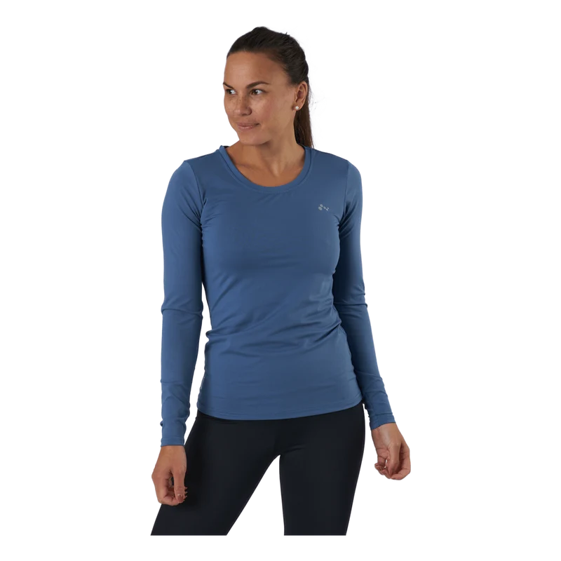 Onpclarisa Ls Training Tee Bijou Blue