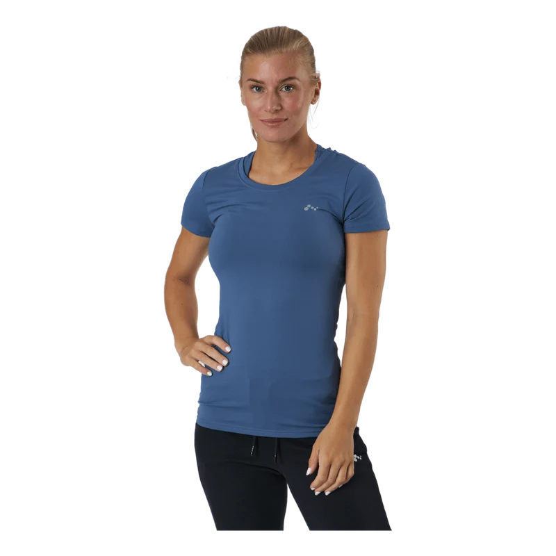 Onpclarisa Ss Training Tee Bijou Blue