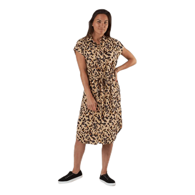 Ya Ss Shirt Dress Pb Beige