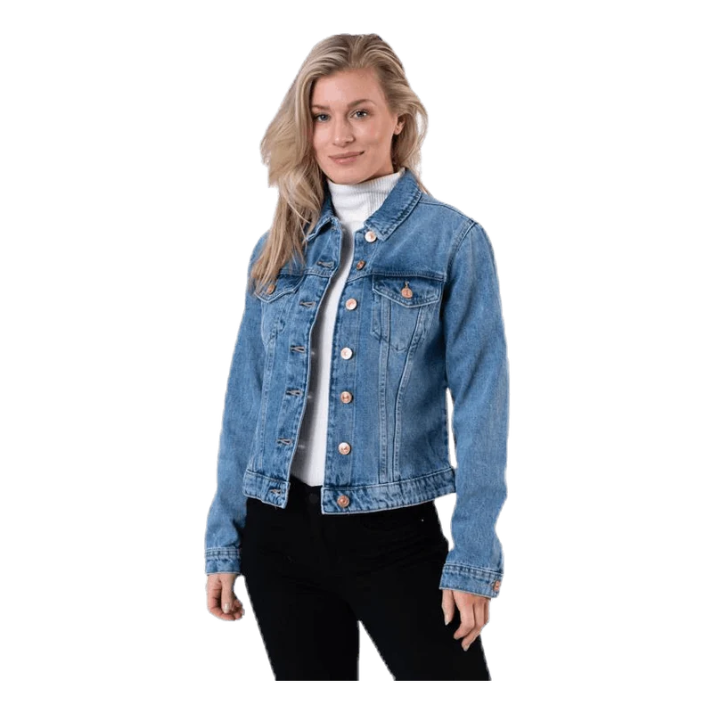 Lou L/S Denim Jacket Blue