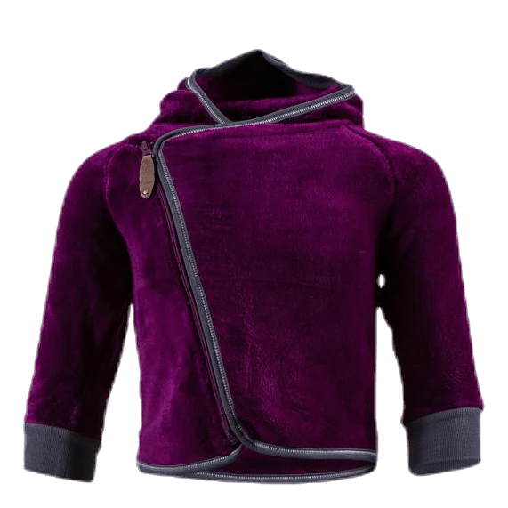 Helen Teddy Jacket Purple