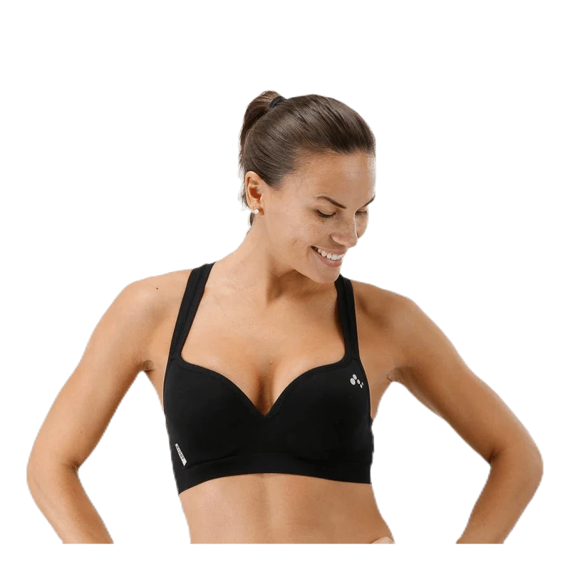 Martine Seamless Sports Bra Black