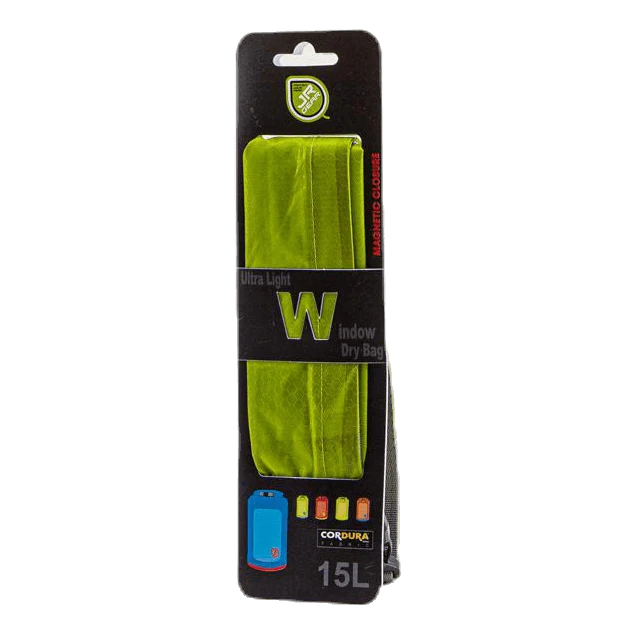 Ultra Light Window Dry Bag 15L Green
