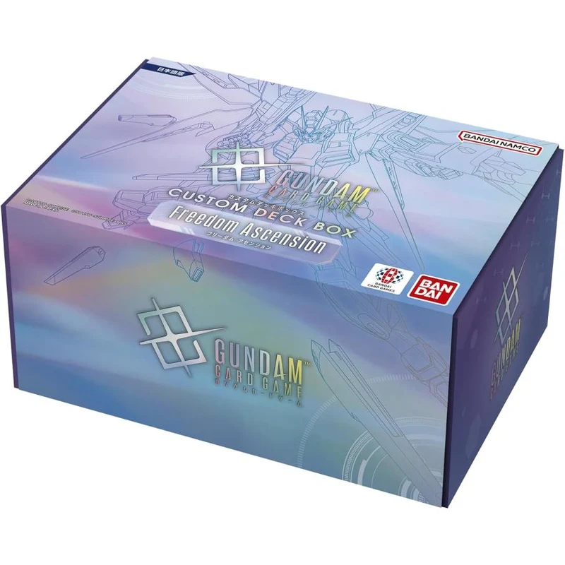 Gundam-kortspelsdekal med anpassad kortlek - Freedom Ascension SC01 Bandai