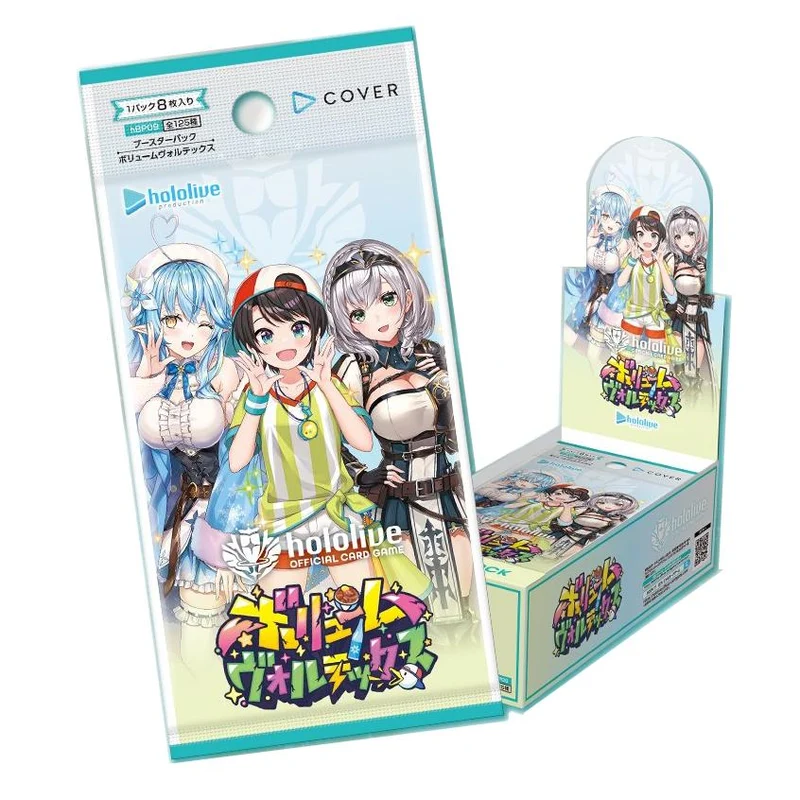 hololive OFFICIELLT KORTSPEL Boosterpaket Volymvortex Boosterbox Bushiroad