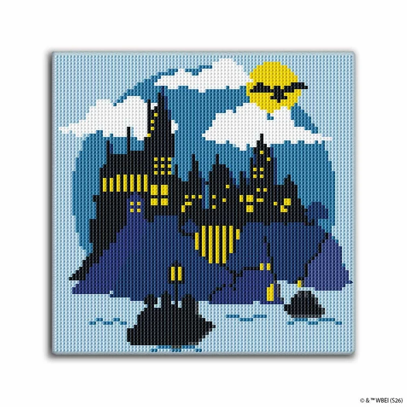 Båtar till Hogwarts - Inramat Diamond Painting-kit