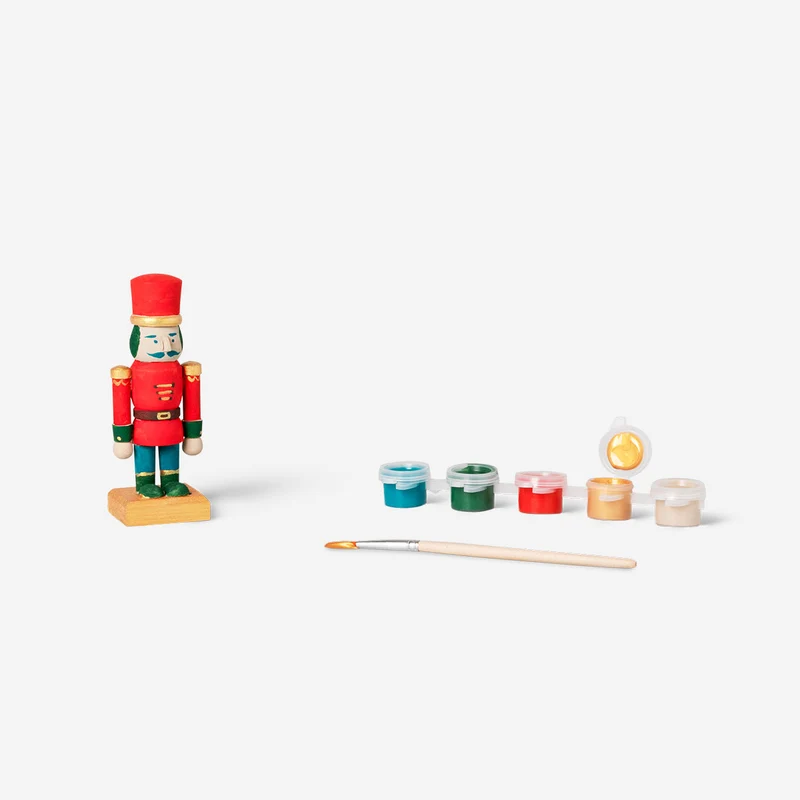 DIY wooden nutcracker