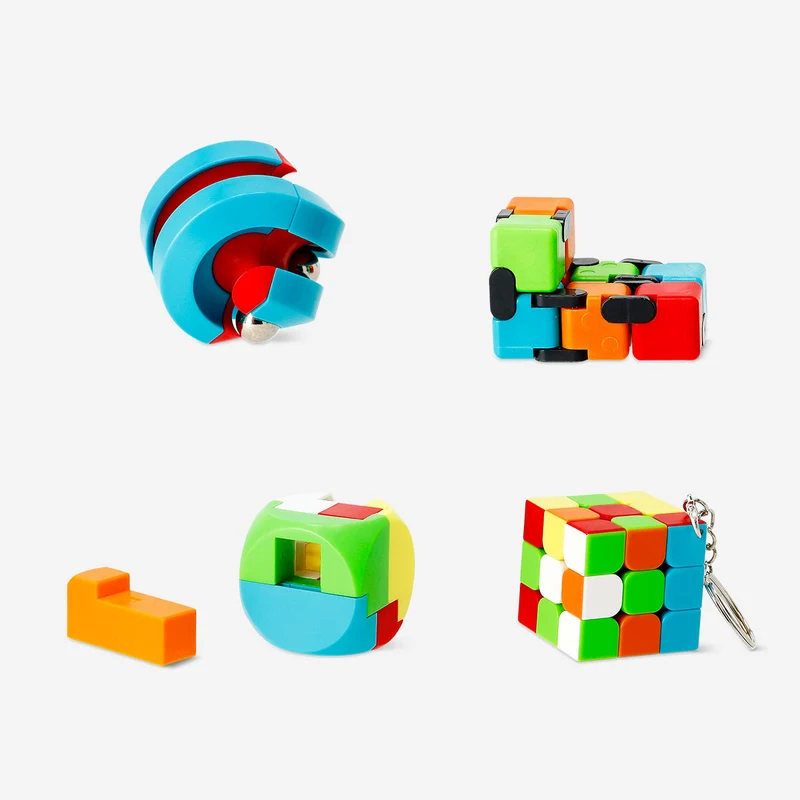 Set of IQ puzzles - 4 pcs