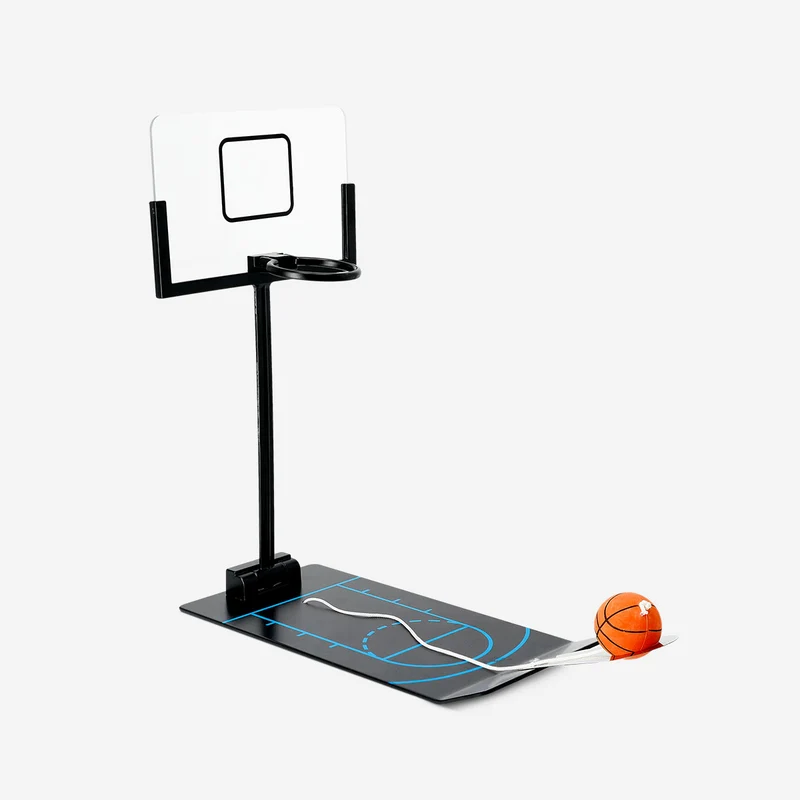 Metal tabletop basketball