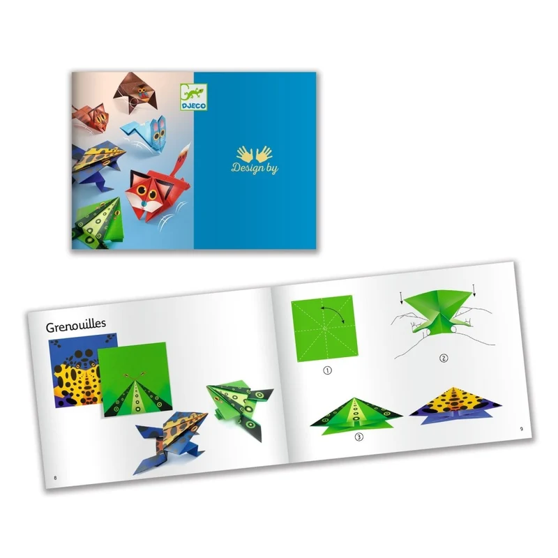 Origamiset - Hoppande djur