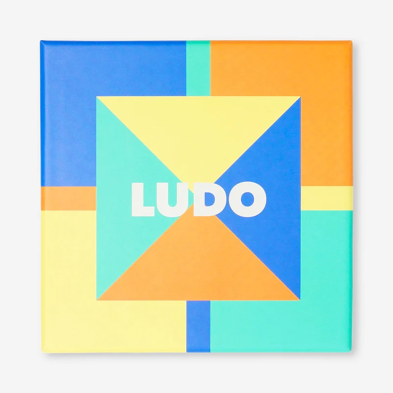 Cardboard Ludo game