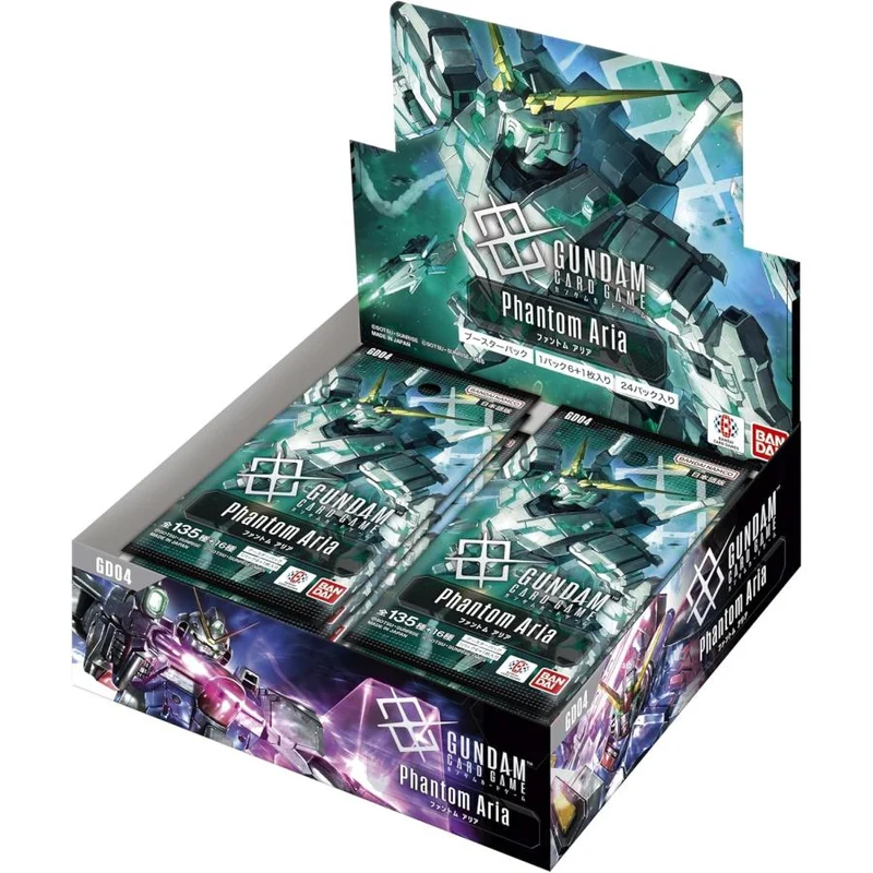Gundam-kortspel Phantom Aria GD04 Boosterbox Bandai Japan