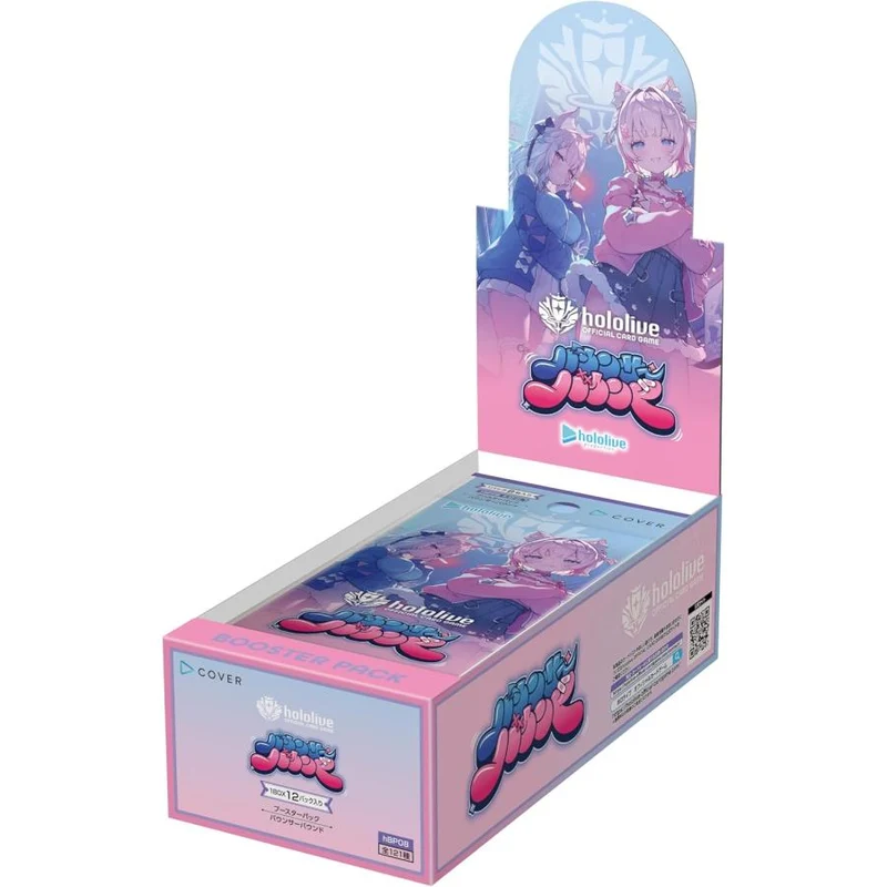 hololive OFFICIELLT KORTSPEL Boosterpaket Bouncer Bound Booster Box Japanska