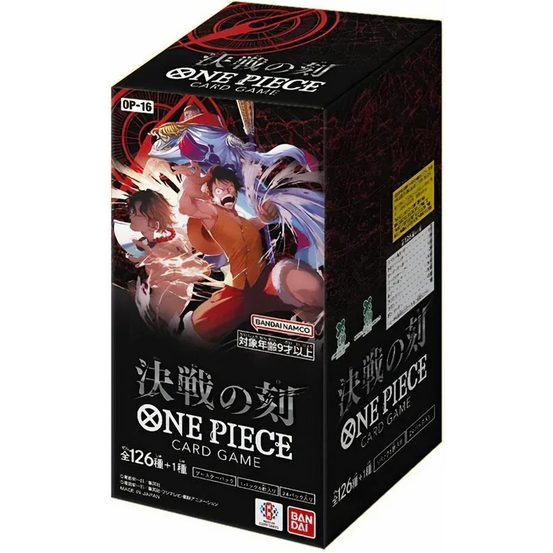 ONE PIECE Kortspel Boosterpaket THE TIME OF BATTLE [OP-16] Boosterbox - Japanska