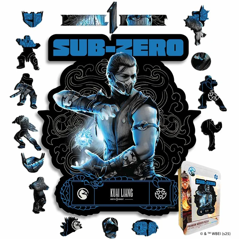 SUB ZERO - Träpussel