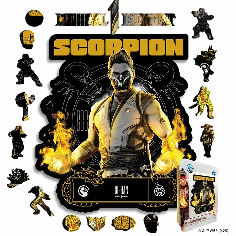 SCORPION - Träpussel