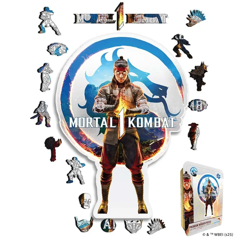 Mortal Kombat - Träpussel