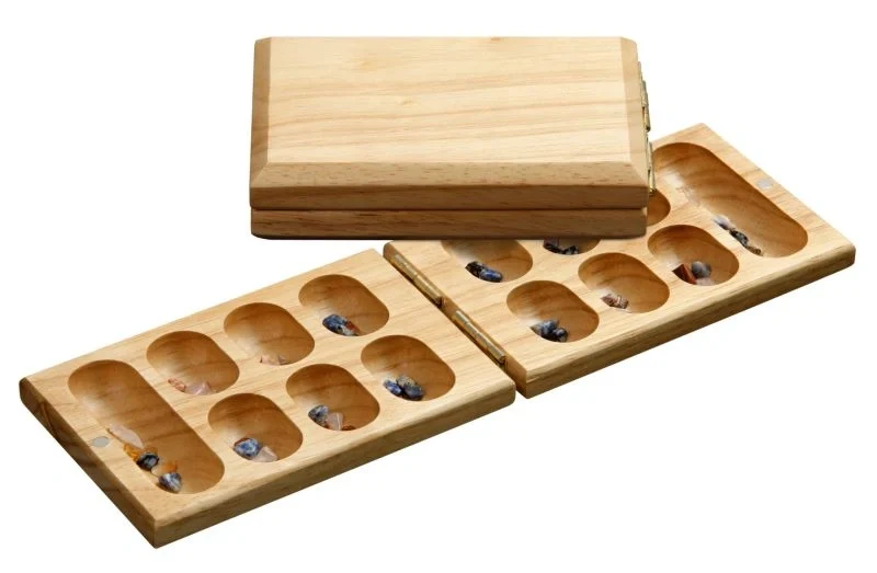 Mancala, foldable, travel game (3151)