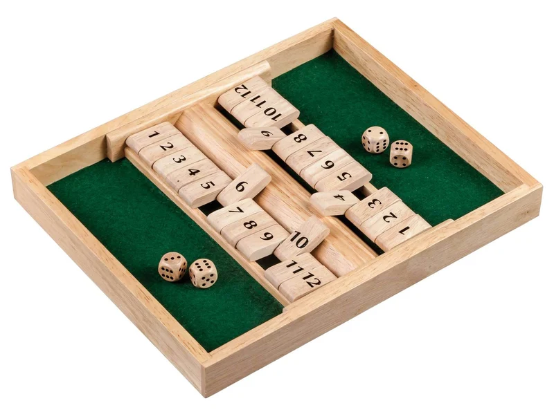 Shut The Box, 12 numbers, variant 2 (3282)