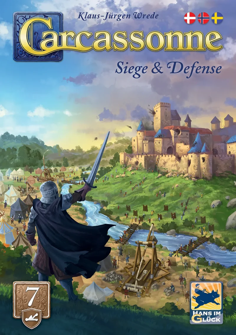 Carcassonne 3.0 - Expansion 7 Siege & Defense (sv)