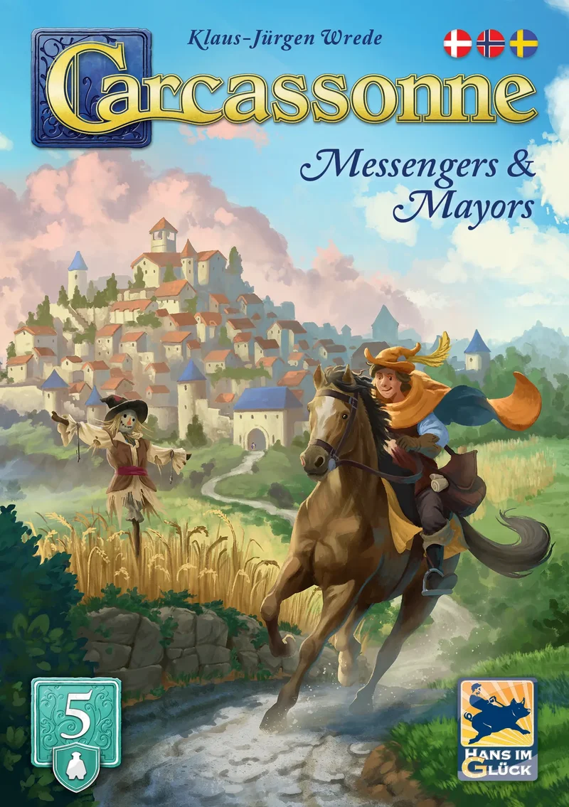 Carcassonne 30 Expansion 5 Messengers Mayors Sv Carcassonne