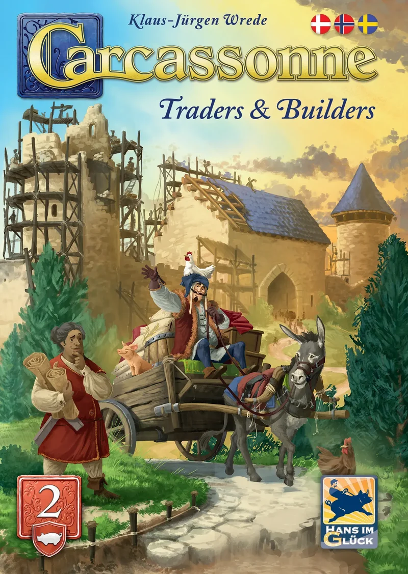 Carcassonne 30 Expansion 2 Traders Builders Sv Carcassonne