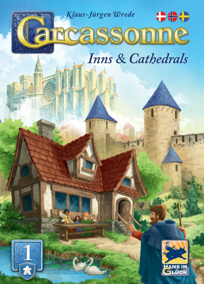 Carcassonne 3.0 - Expansion 1: Inns & Cathedrals (Sv)