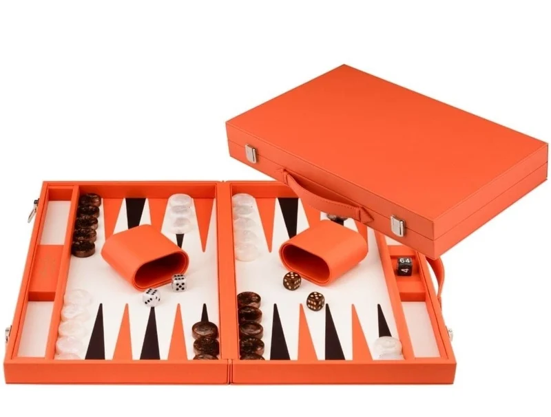Backgammon orange 15''