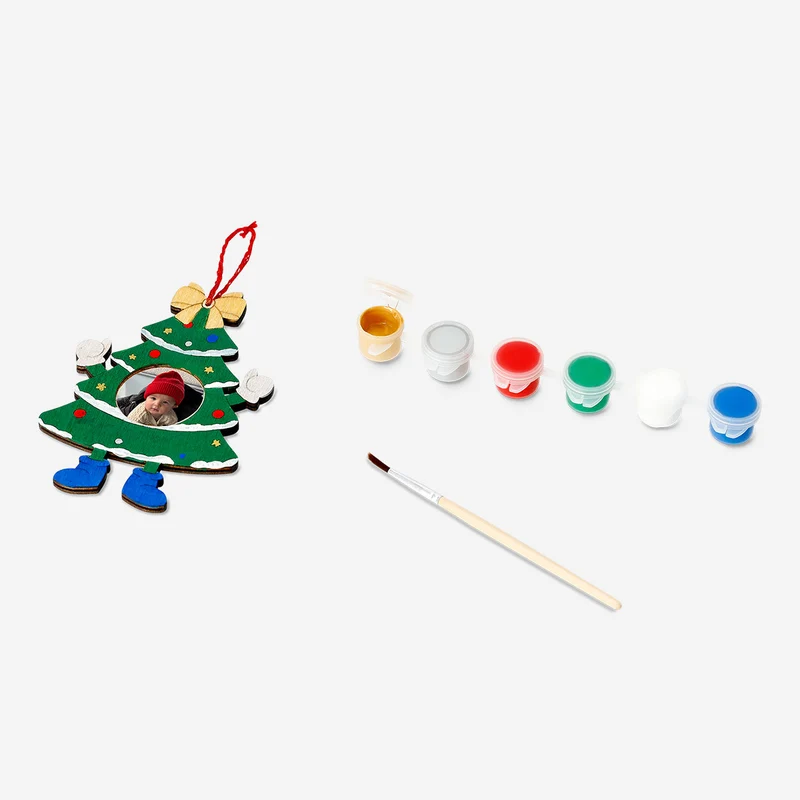 DIY Christmas tree frame