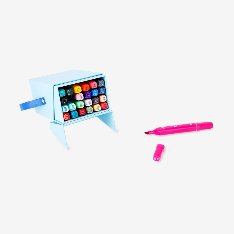 Twin markers in box - 30 pcs