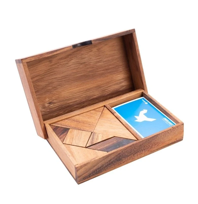 Tangram Puzzle - two sets with challenge cards