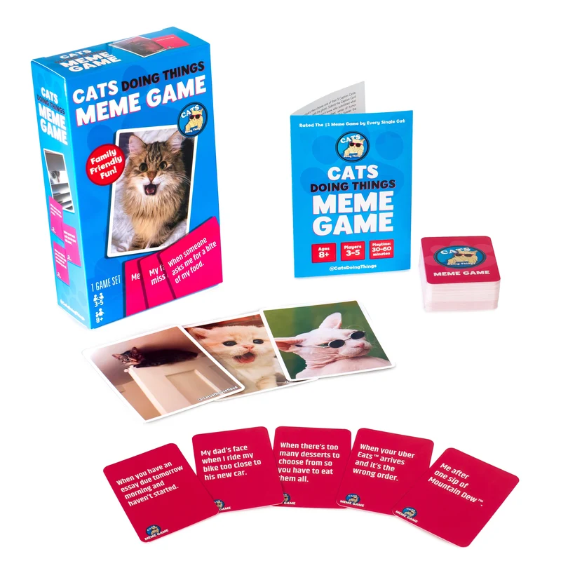 Cats Doing Things Meme Game
