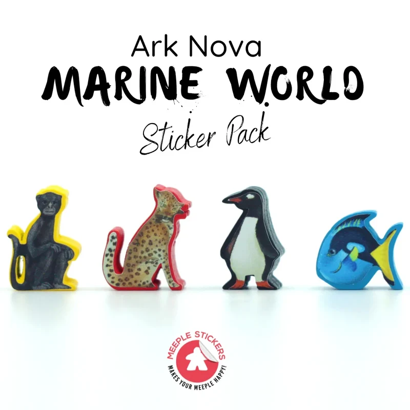 Ark Nova Marine Worlds Sticker Set