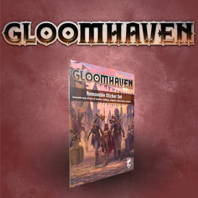 Gloomhaven 2nd Edition: Removable Sticker Set