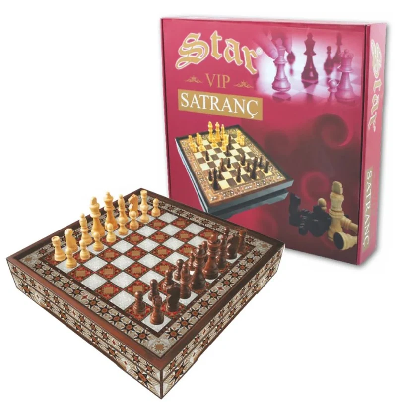 Vip Chess Set Hatem Lux L Size Star