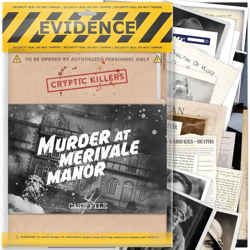 Cryptic Killers Murder at Merivale Manor