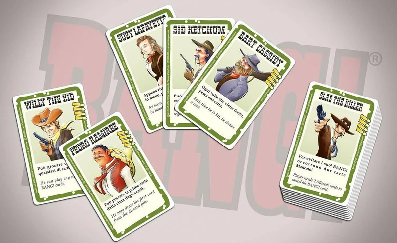 BANG!: UPGRADED CHARACTER CARDS