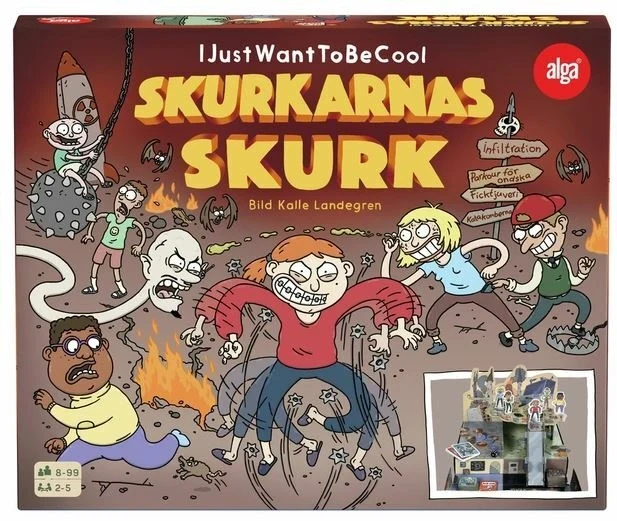 IJustWantToBeCool - Skurkarnas skurk brädspelet