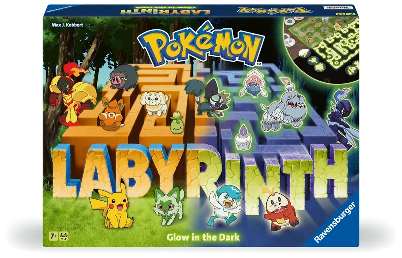 Pokemon Labyrinth Glow In The Dark Pokemon