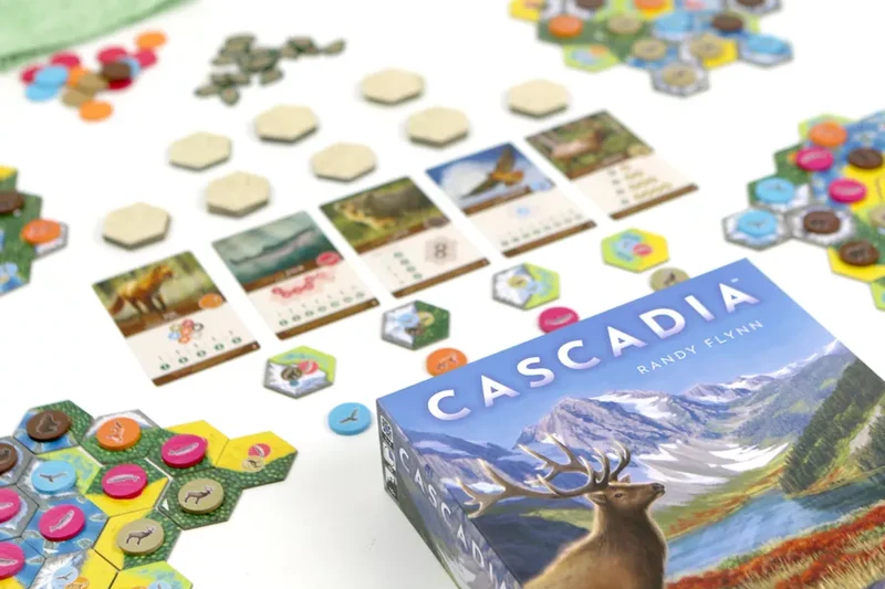 Cascadia (Kickstarter Utgåva med 5 Extra Poängkort)