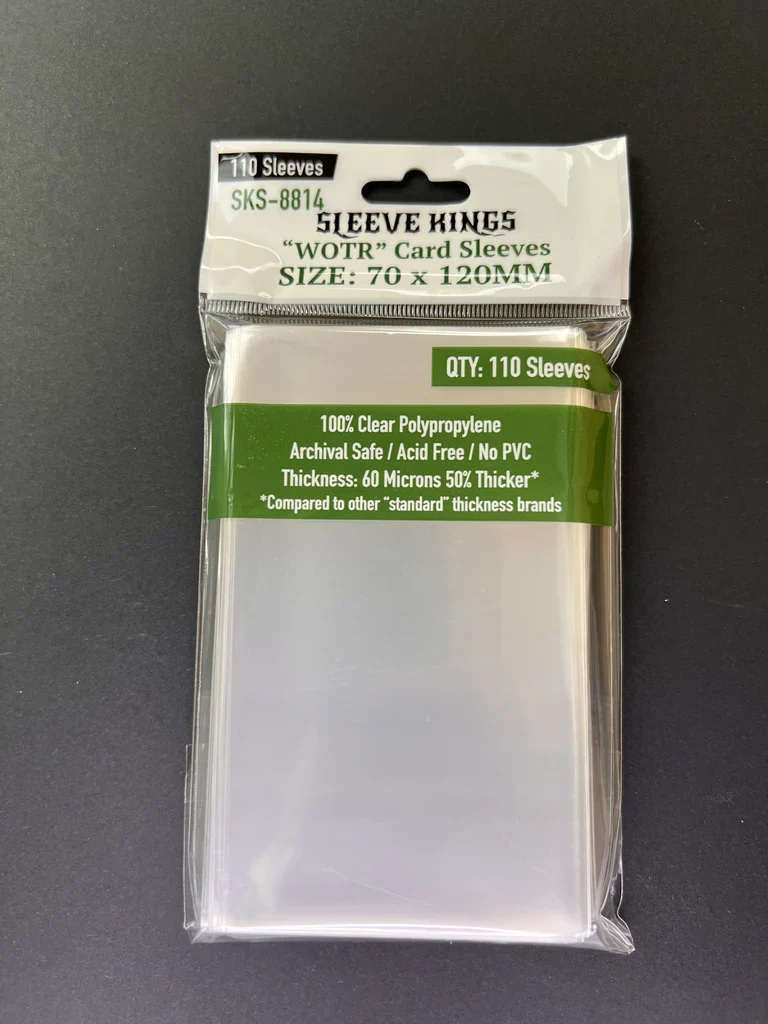 Sleeve Kings - War of the Ring Tarot Card Sleeves, 70x120mm (110)