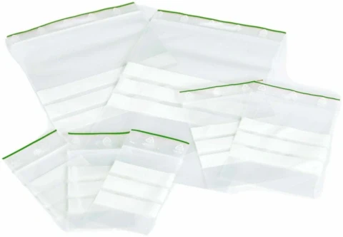 Zip-Påsar 80x120 mm (10-pack)