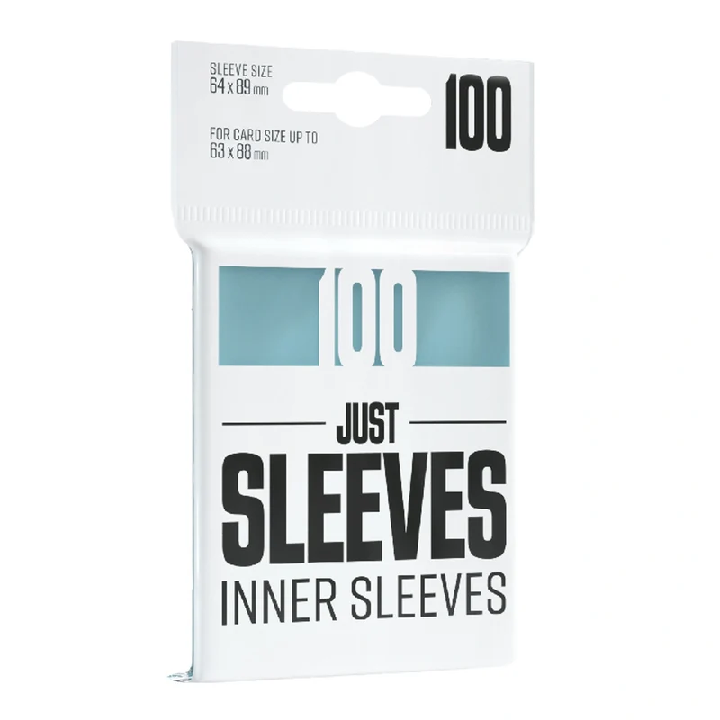 (64x89 mm) JUST SLEEVES - INNER SLEEVES (100 SLEEVES)