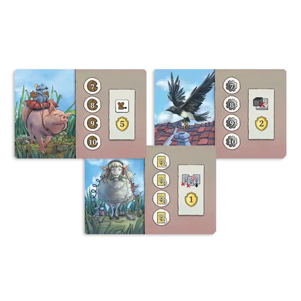 Rats of Wistar Objective Cards Set
