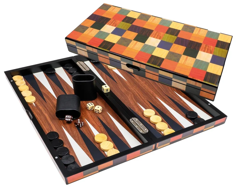 Backgammon Fourni, large, magnetic lock (1160)
