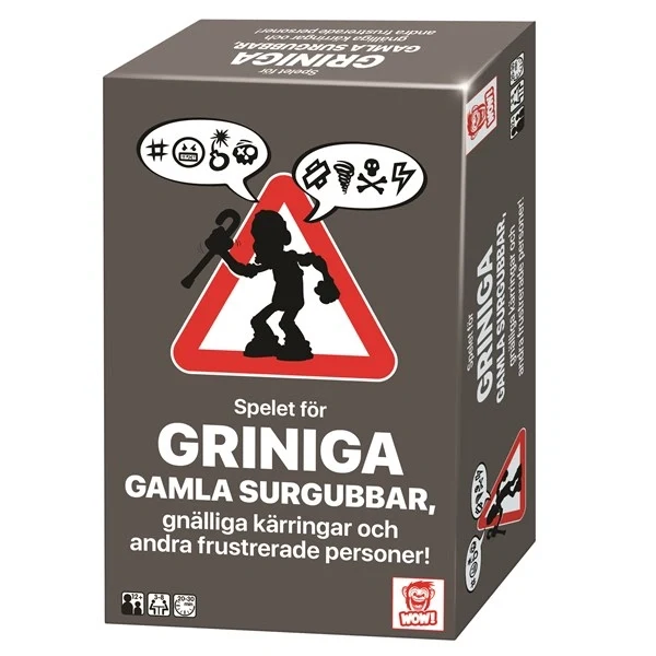 Spelet för GRINIGA GAMLA SURGUBBAR, gnälliga kärringar och andra frustrerade personer!