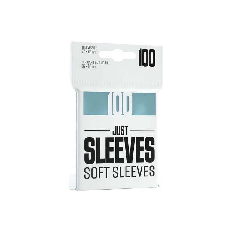 (66x92 mm) JUST SLEEVES - SOFT SLEEVES (100 SLEEVES)