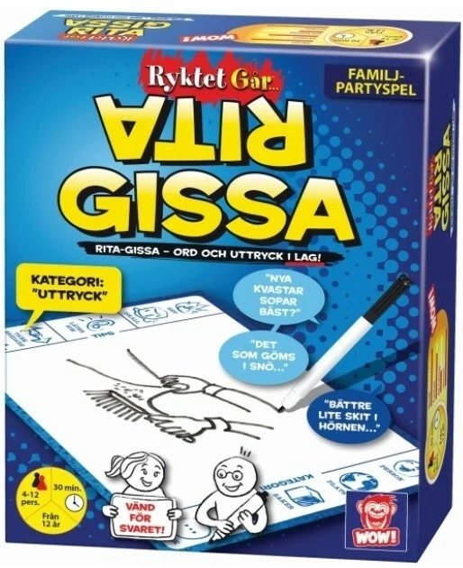 Ryktet Går Rita Gissa – ord och uttryck i lag!