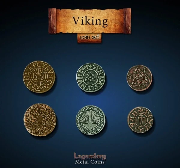 Viking Coin Set (24 st metalmynt)
