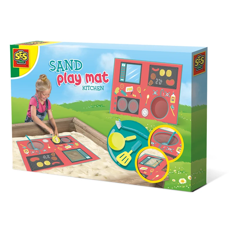 SES Creative Lekmatta för sandlådan – Kök